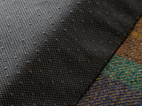 Snug Fleece Lined High Sided Oval Luxury Dog Bed 5 Sizes in Signature Tartan: Blue-Grey-Navy